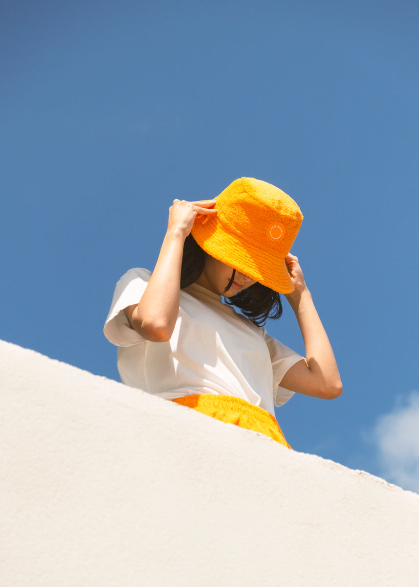 Orange Terry Bucket – ALL OF CHROME