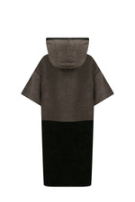 New Sun Age Grey Black Poncho